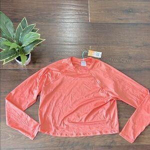 NWT Kona Sol Long Sleeve Rash Guard Coral Pink | Long Sleeve Swim Shirt